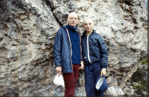 Georg und ich 1982 Sella